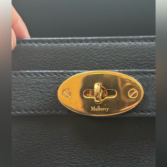 Mulberry Black Islington Leather Tote - Picture 8 of 9